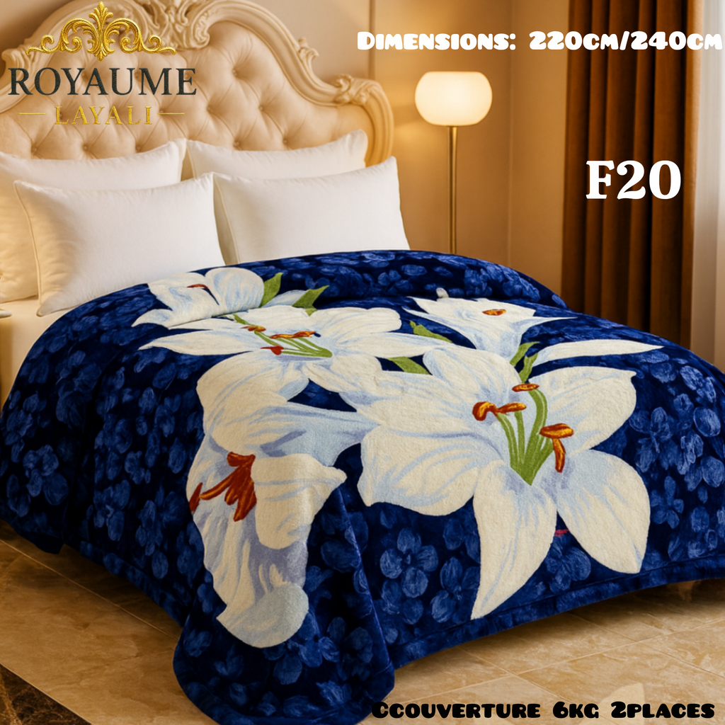 Couverture Luxe 6KG – 2 Places (240x220cm)