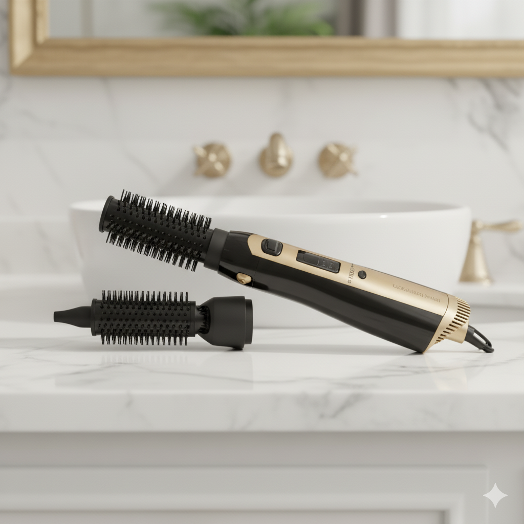 Brosse soufflante 1000W – 2 en 1