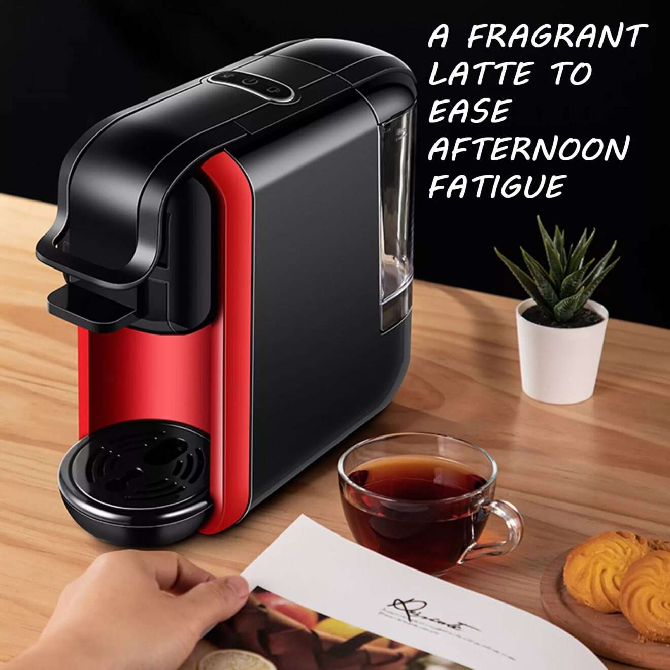 Machine Cafetiere 3 en 1 Nova 1450w 0.6 L