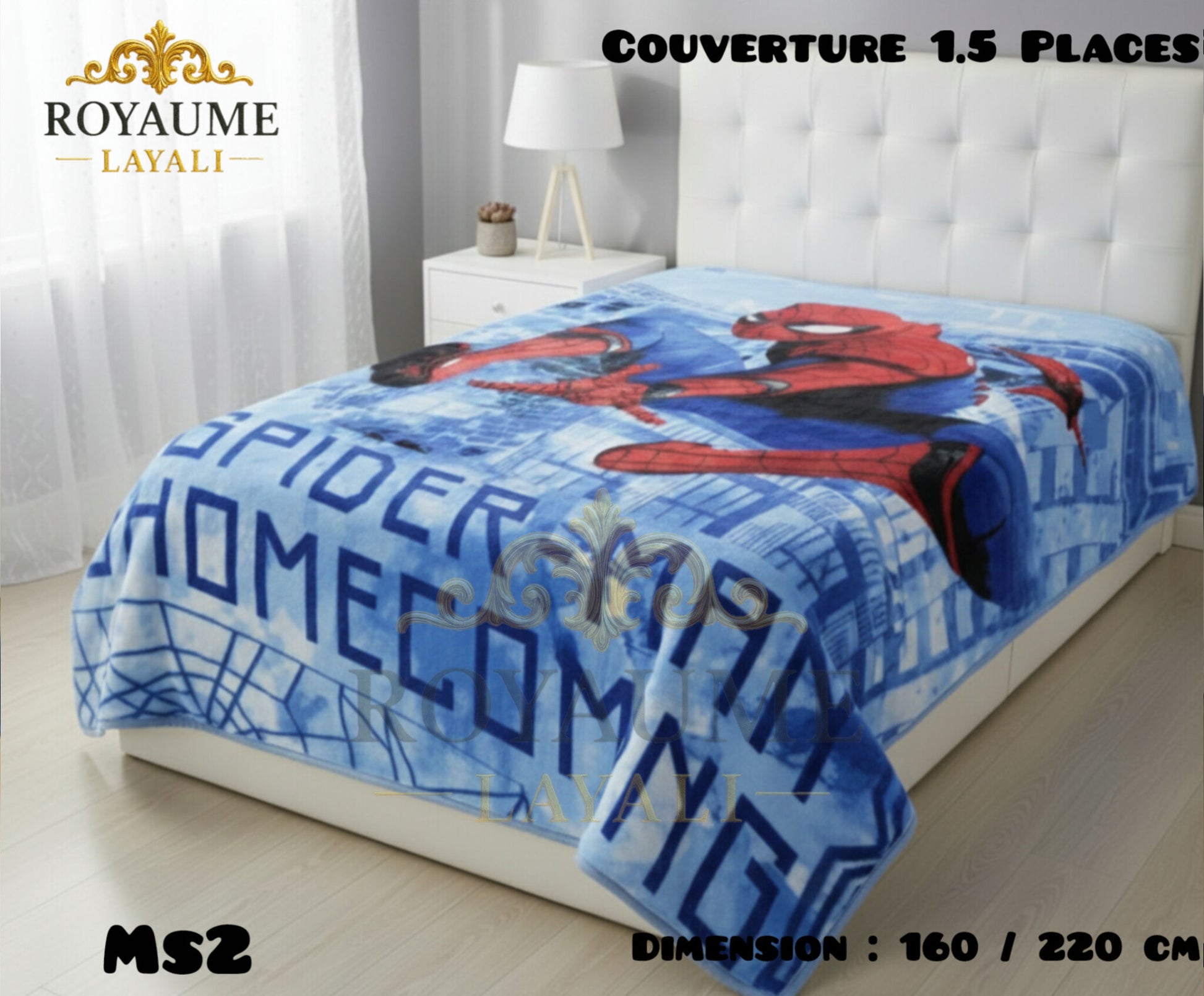 Couverture Enfant 1.5 Places 160/220cm 3Kg