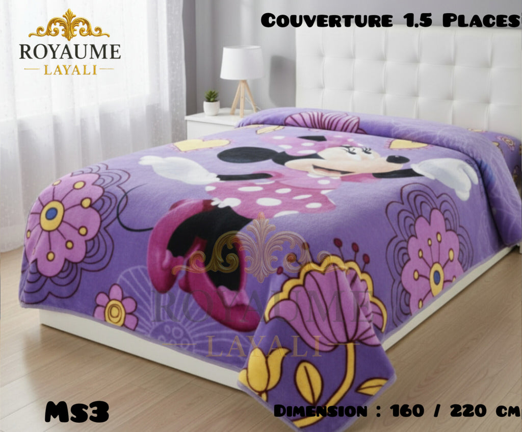 Couverture Enfant 1.5 Places 160/220cm 3Kg