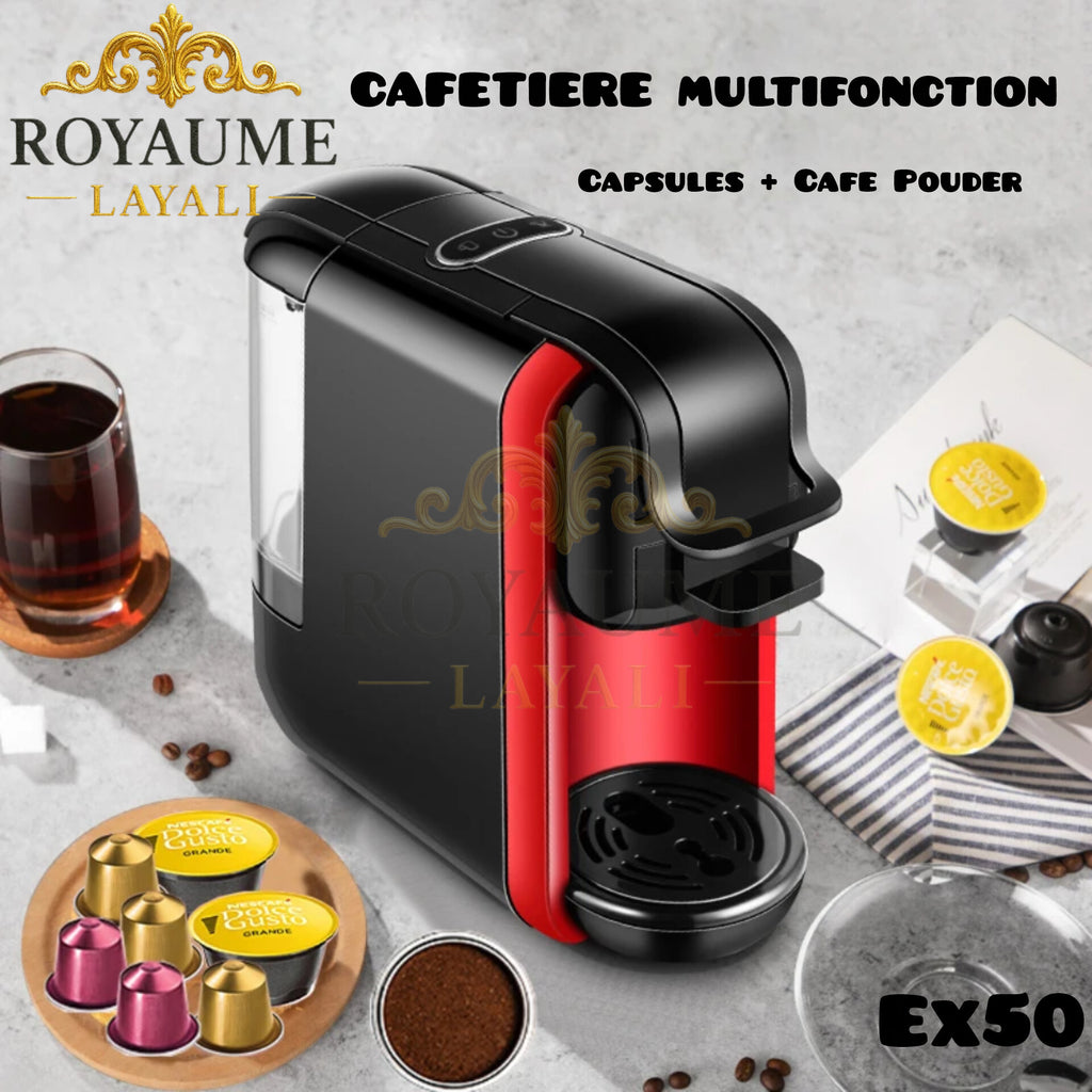 Machine Cafetiere 3 en 1 Nova 1450w 0.6 L