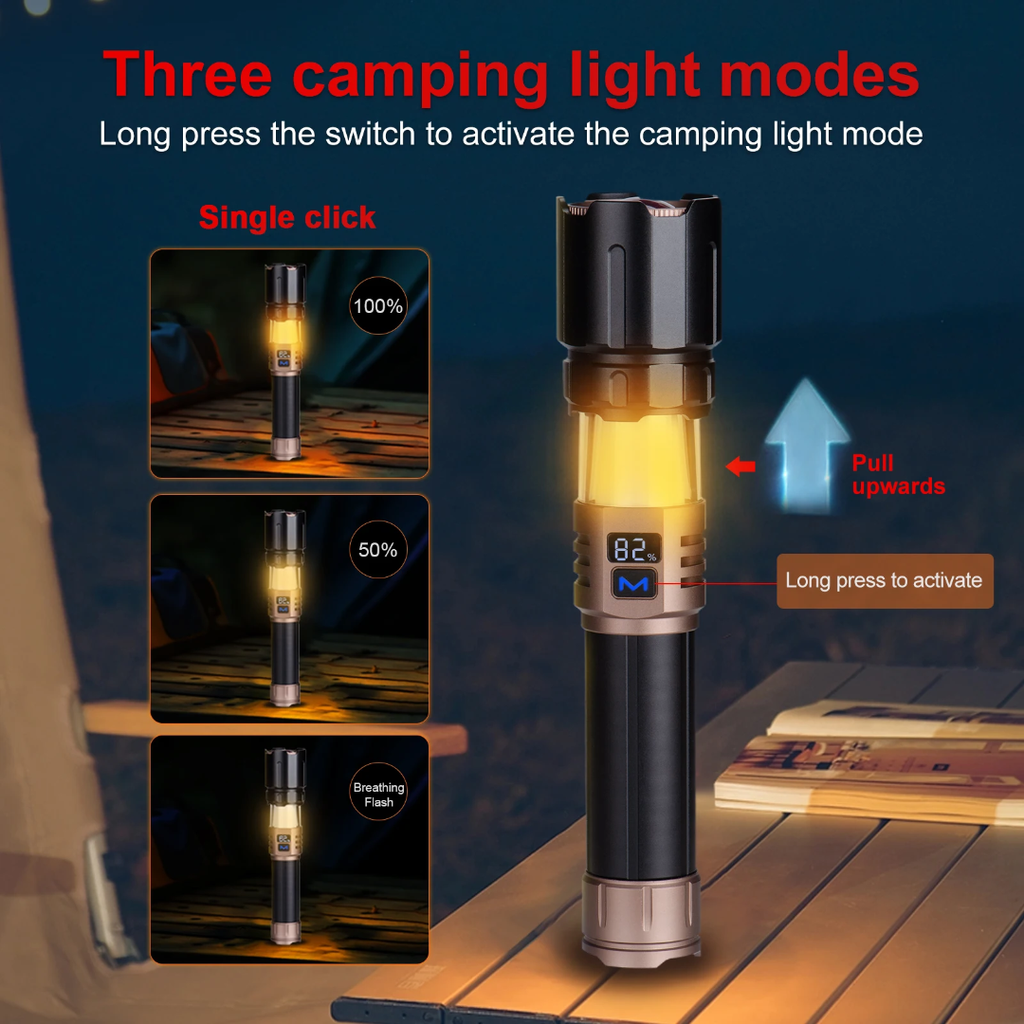 Lampe Torche LED Laser Pro