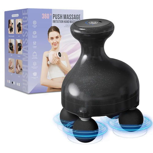 Appareil de Massage Électrique 360° – Compact, Silencieux et Rechargeable