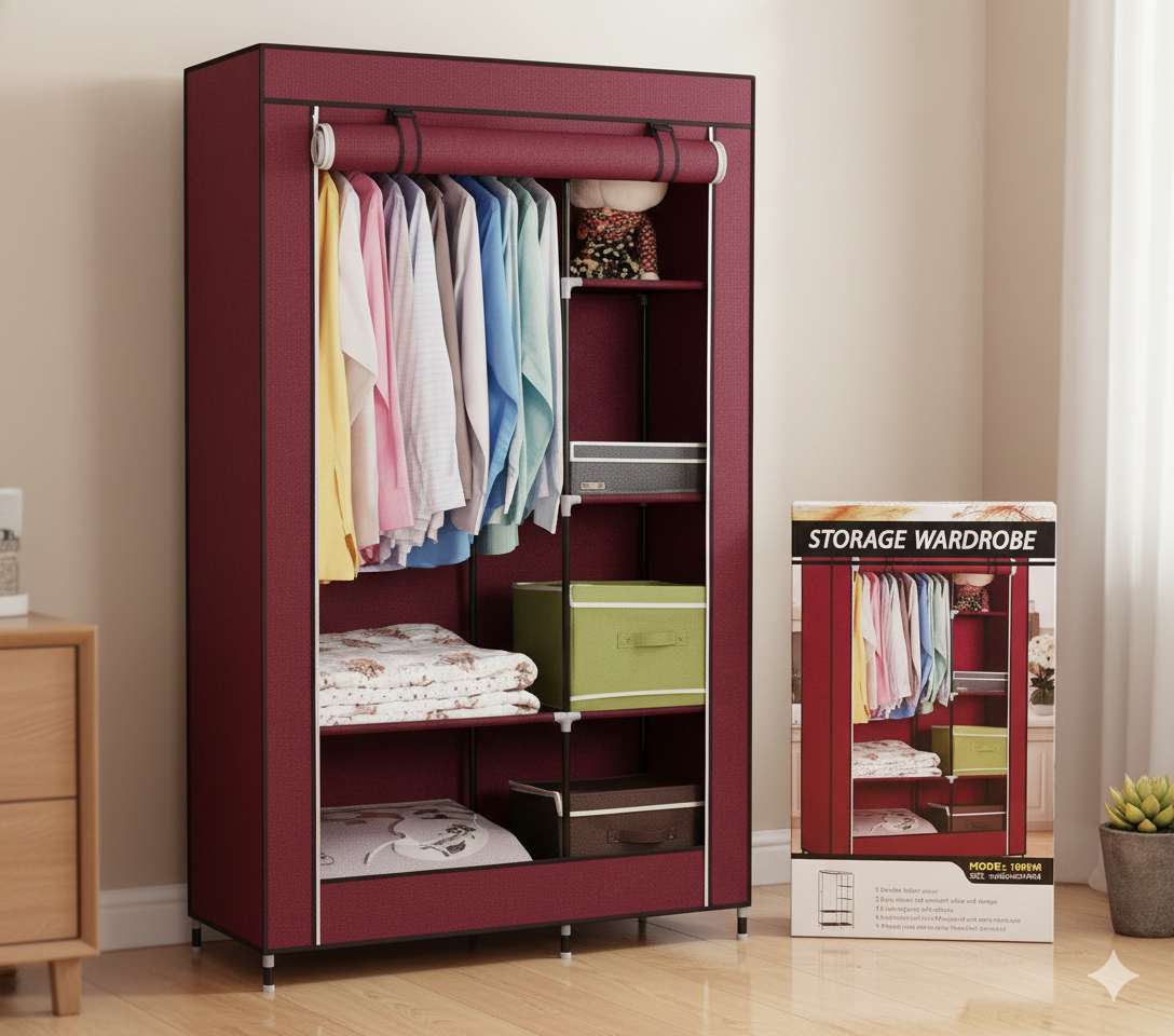 Armoire en Tissu Multifonction