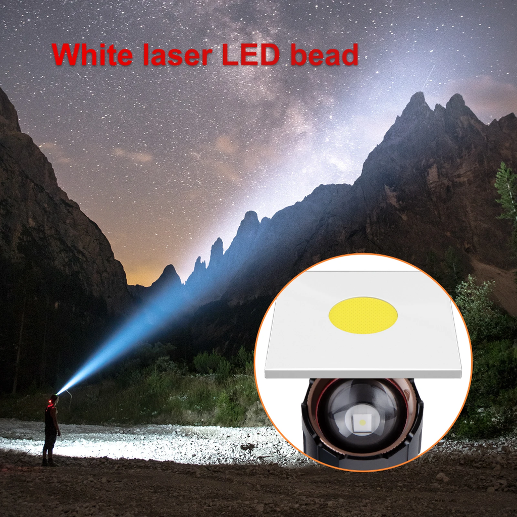 Lampe Torche LED Laser Pro